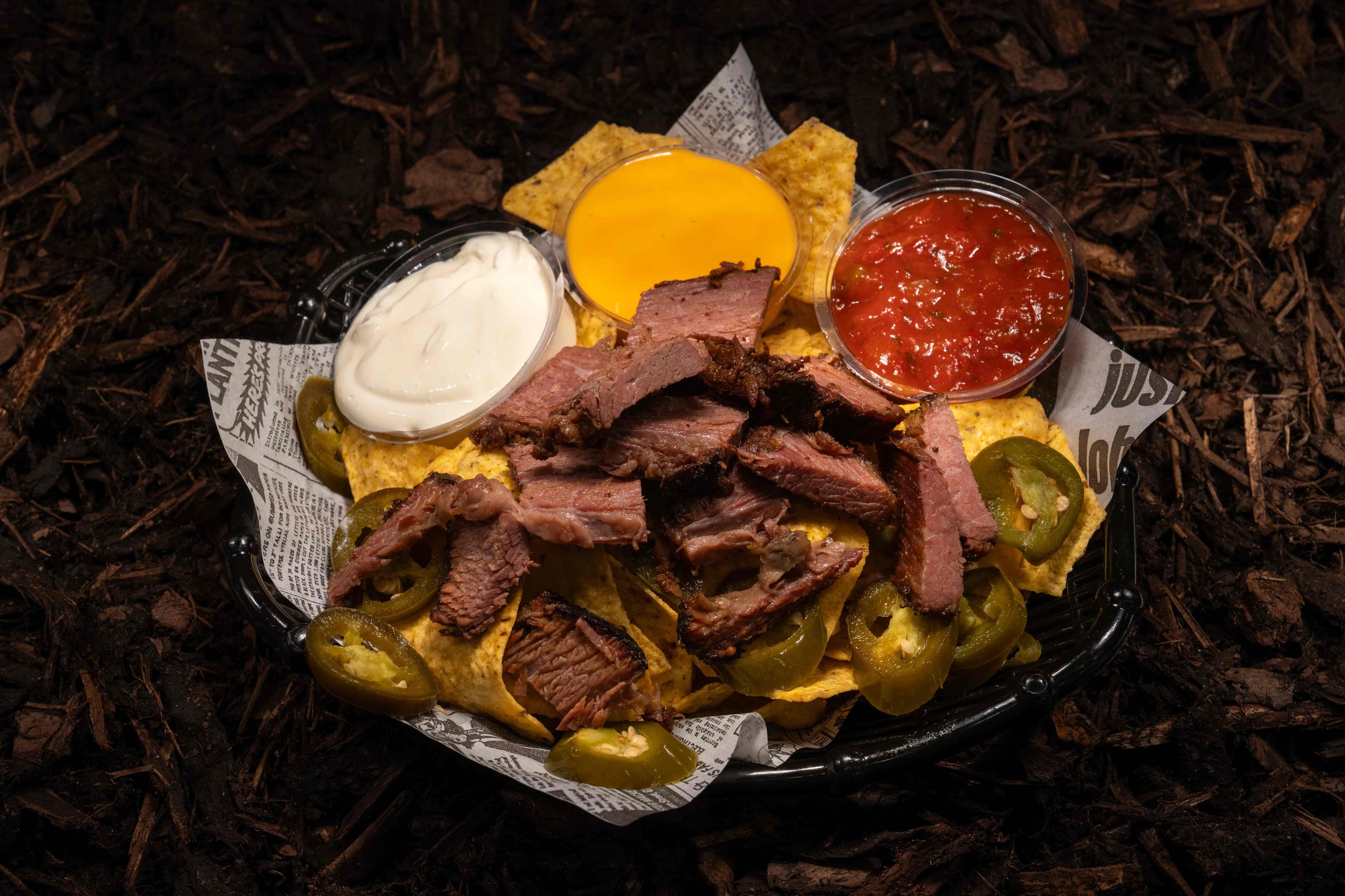 Loaded nachos at Street Bites Bournemouth