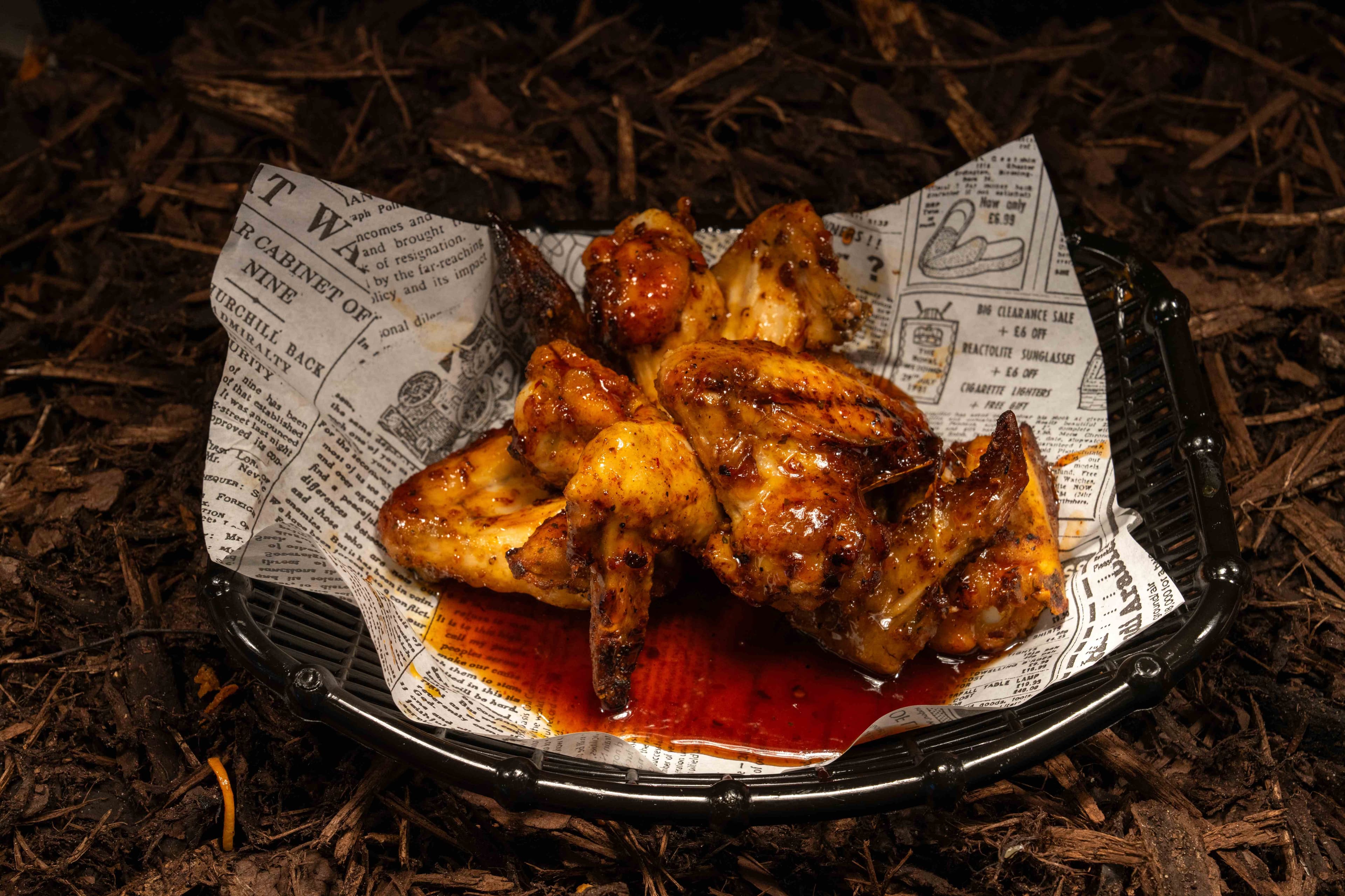 Maple Chipotle Wings
